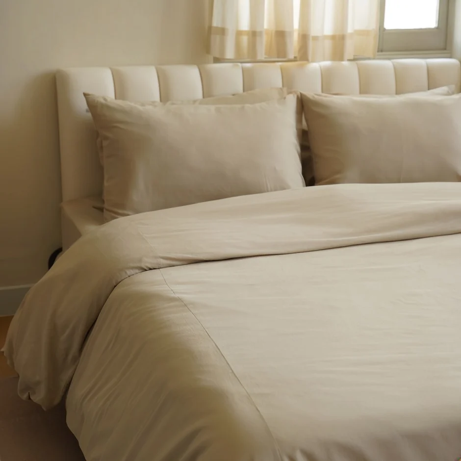 Cotton Duvet Cover and Fitted Sheet Set for Everyday Comfort